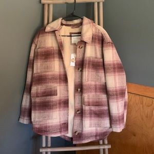 American eagle flannel lined jacket.
